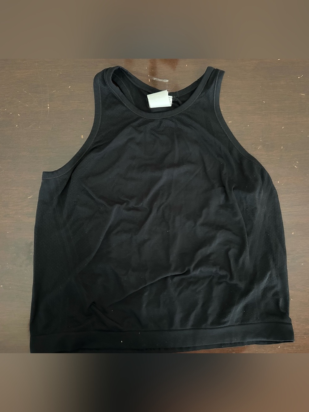 Athleta Girl Black Power Up Sports Length Tank